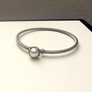 David Yurman 3mm Petite Chatelaine Bracelet Pearl